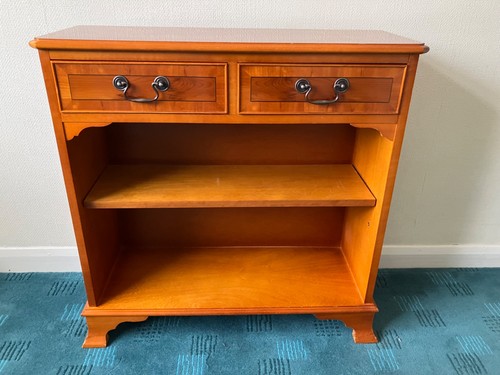 Vintage yew small - vintage, bookcase