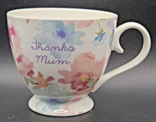 Sainsbury's Thanks Mum Mug 4"H