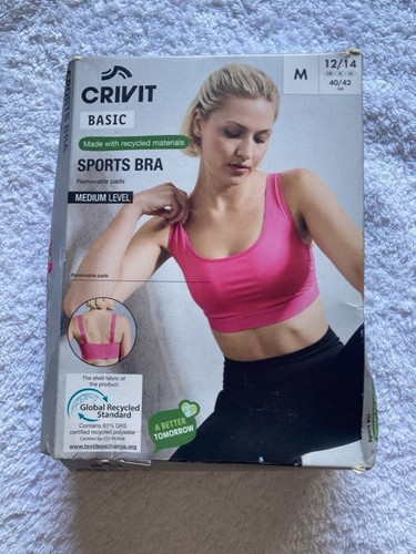 Crivit sports bra pink size - crivit,