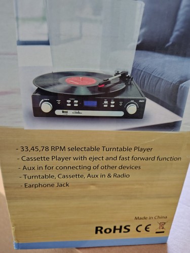 Digitnow turntable cassette - turntable, &