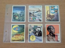 J. Bibby Trex Trade Cards.."How, What and Why".... Complete Set Plus Album..1955