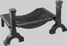 Cast Iron Log Cradle Dog Grate