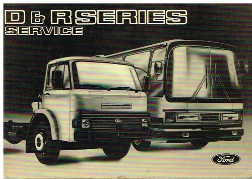 Ford series truck - d, &