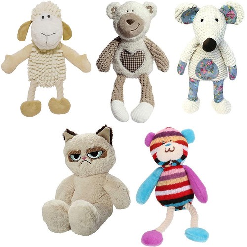 Rosewood soft dog toys - rosewood, grumpy