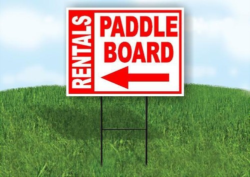Paddle board bold left - paddle,