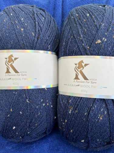 400g knitco aran - x,