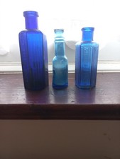 Blue bottles poison - blue,