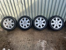 GENUINE SEAT ALTEA - 16" ALLOY WHEELS & TYRES - 5P0601025E / 6.5JX16H2