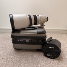Canon EF 300mm F2.8 L IS USM Telephoto Prime Lens With Hood Case Fully Working