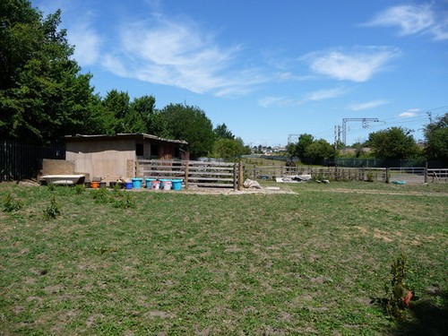 Photo 6x4 paddock - 6x4, 'inside'