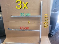 3x Stainless Steel  Commercial Kitchen  Wall  Bracket  Heavy Duty