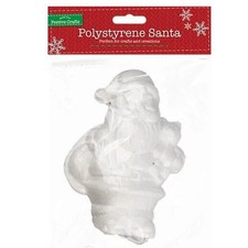 16cm Polystyrene Styrofoam Santa