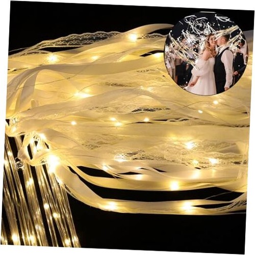 100 pcs wedding wands ribbon - 100,