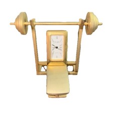 WM Widdop Weight Set Shaped Miniature Quartz Clock Needs Battery