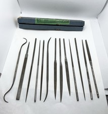 Job lot 13 steel files in