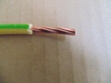 10mm earth cable green / yellow by the metre
