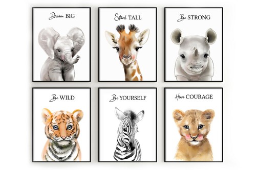 Safari nursery prints - prints,,