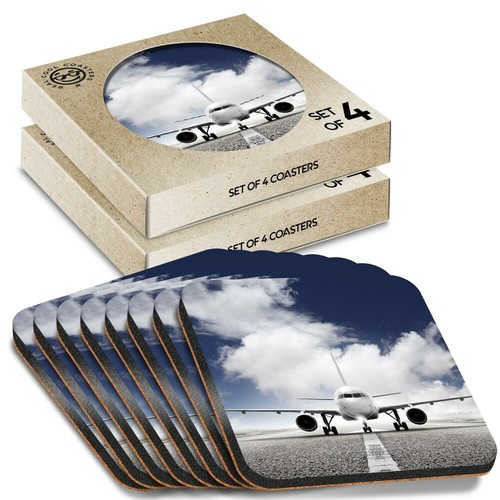 Boxed square coasters - x,