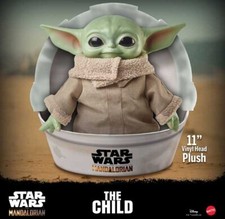 Star Wars Baby Yoda The Child The Mandalorian 11-Inch Plush Toy Figure