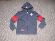 Under Armour Wales Rugby Union Hoody/Hoodie shirt/Top/jersey/youth medium