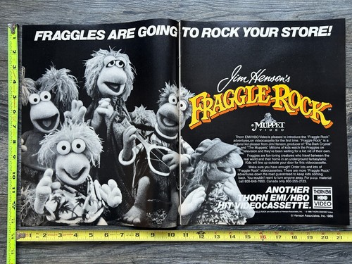 Fraggle rock advert jim - rock,