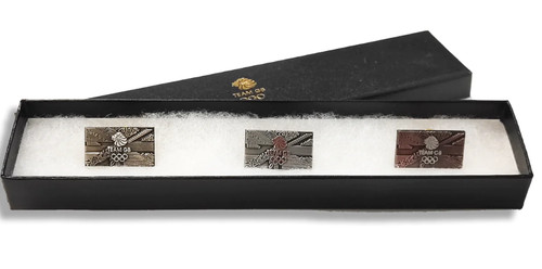 Team union jack pin box - jack, set