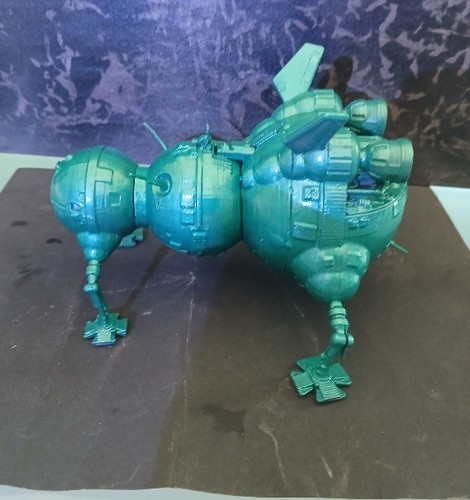 Red dwarf printed the - -, 3d