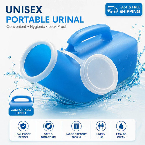 Portable urinal bottle unisex - portable,