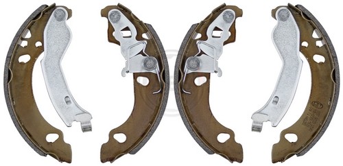 Abs 9157 rear brake shoe - rear, set