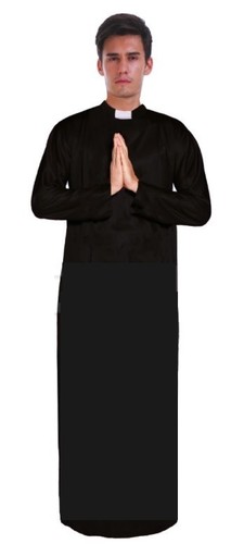 Men priest father costume - men's,