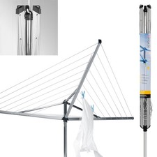Brabantia Compact 3 Arm Rotary Washing Line - 30M