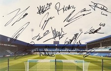 QPR HAND SIGNED A4 PHOTO BY