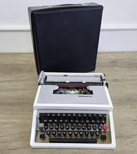 Typewriter Olivetti Underwood 315 Portable With New Ribbon Spares Repair 
