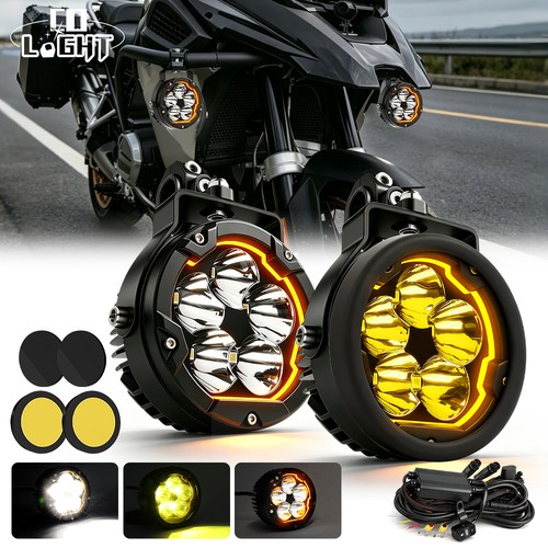 Pair 240w motorcycle headlight - 240w,