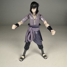 Naruto Shippuden UCHIHA SASUKE Anime Heroes 6" Bandai Figure FREE POST