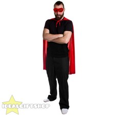 RED ADULTS SUPERHERO CAPE +