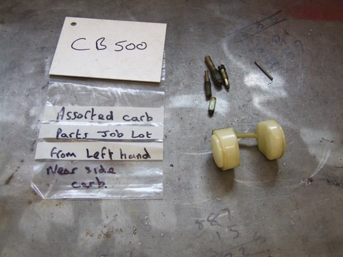 Honda cb500 carburettor parts - cb500,