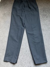 Tu Clothing 2 x Kids Black School Trousers Age 10 yrs 140cm Adjustable Tesco