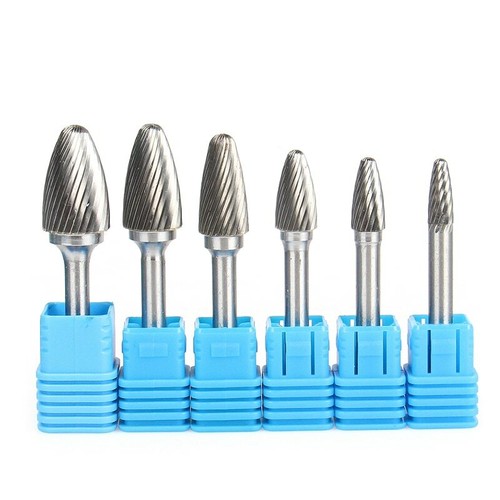 6mm shank carbide rotary file - carbide,