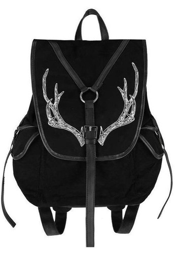 Restyle black faux suede pagan - black,