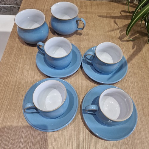 Denby colonial blue set - blue, 4