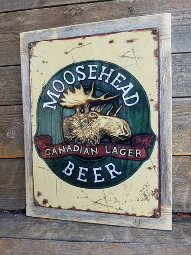 Moosehead beer vintage - moosehead,