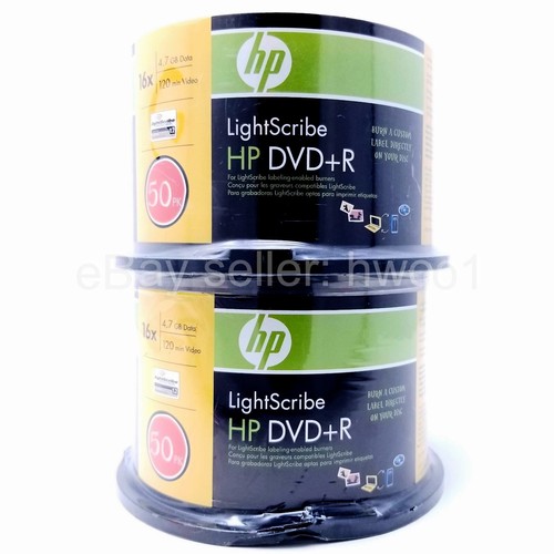 Lightscribe dvd r - 2, hp