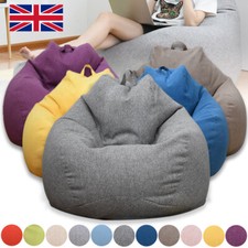 Bean Bag Cover Chair Indoor Adult Kid Teens Couch Sofa·Lazy·Lounger (No Filling)