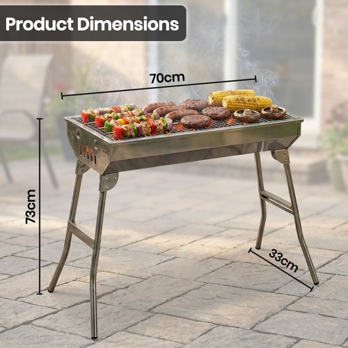 Portable folding charcoal - folding, bbq