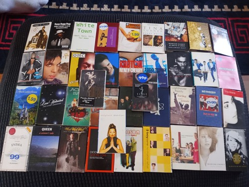 Cassette tapes vintage 90s - cassette,
