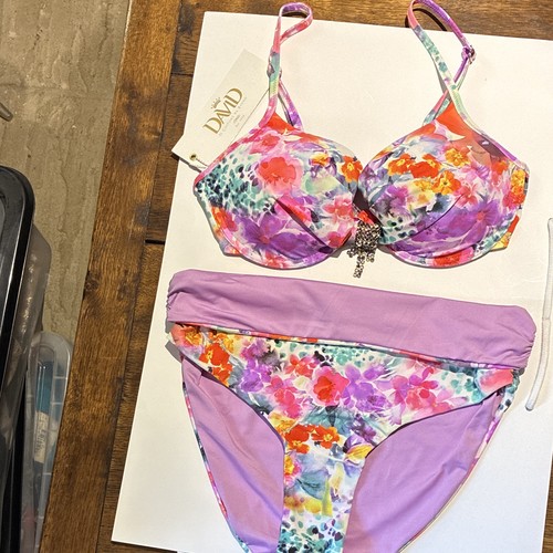 Purple multicolour floral - purple,