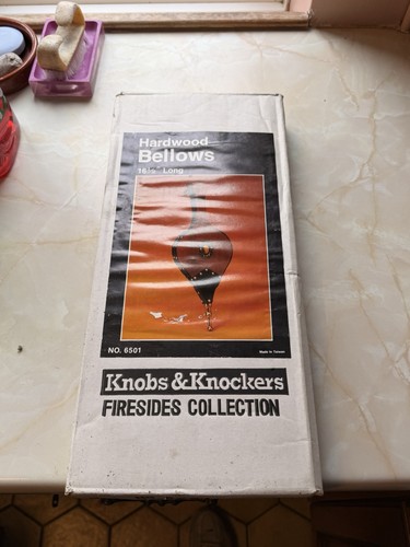 Hardwood fire bellows - hardwood, 16