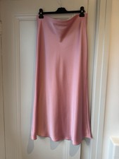 Zara Pink Long Maxi Skirt Size