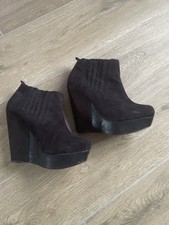 Faith wedge heeled - faith, boots